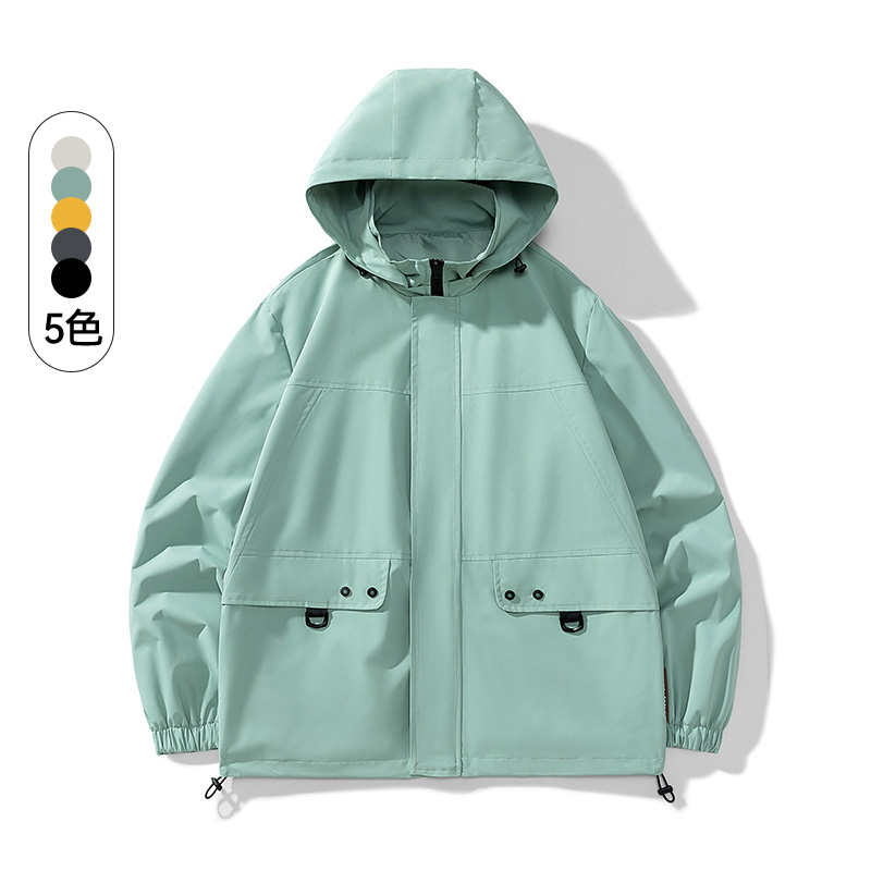 Quality Winter Clothing Bomber Jacket - GELITAYIN บุรุษสตรี Hooded Camping เสื้อผ้าแจ็คเก็ตคุณภาพสูงแจ็คเก็ตเดินป่ากันน้ําบางแจ็คเก็ตฤดูใบไม้ผลิและฤดูใบไม้ร่วง Mens