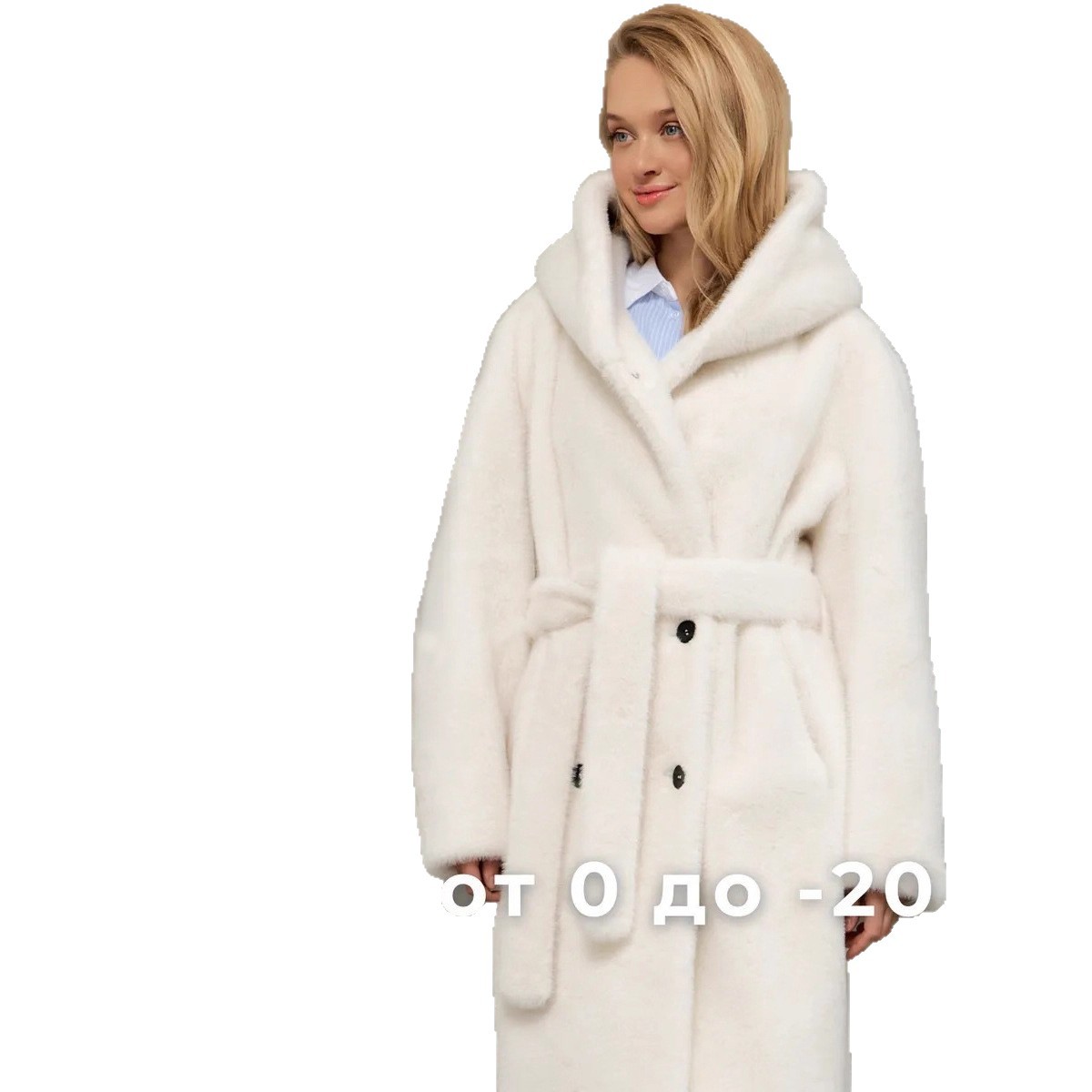 Winter Clothing Amazon - เสื้อโค้ทขนสัตว์เทียมมิงค์สำหรับผู้หญิงจาก Amazon เป็นมิตรกับสิ่งแวดล้อม สไตล์ยุโรปและอเมริกา แบบมีฮู้ดยาว