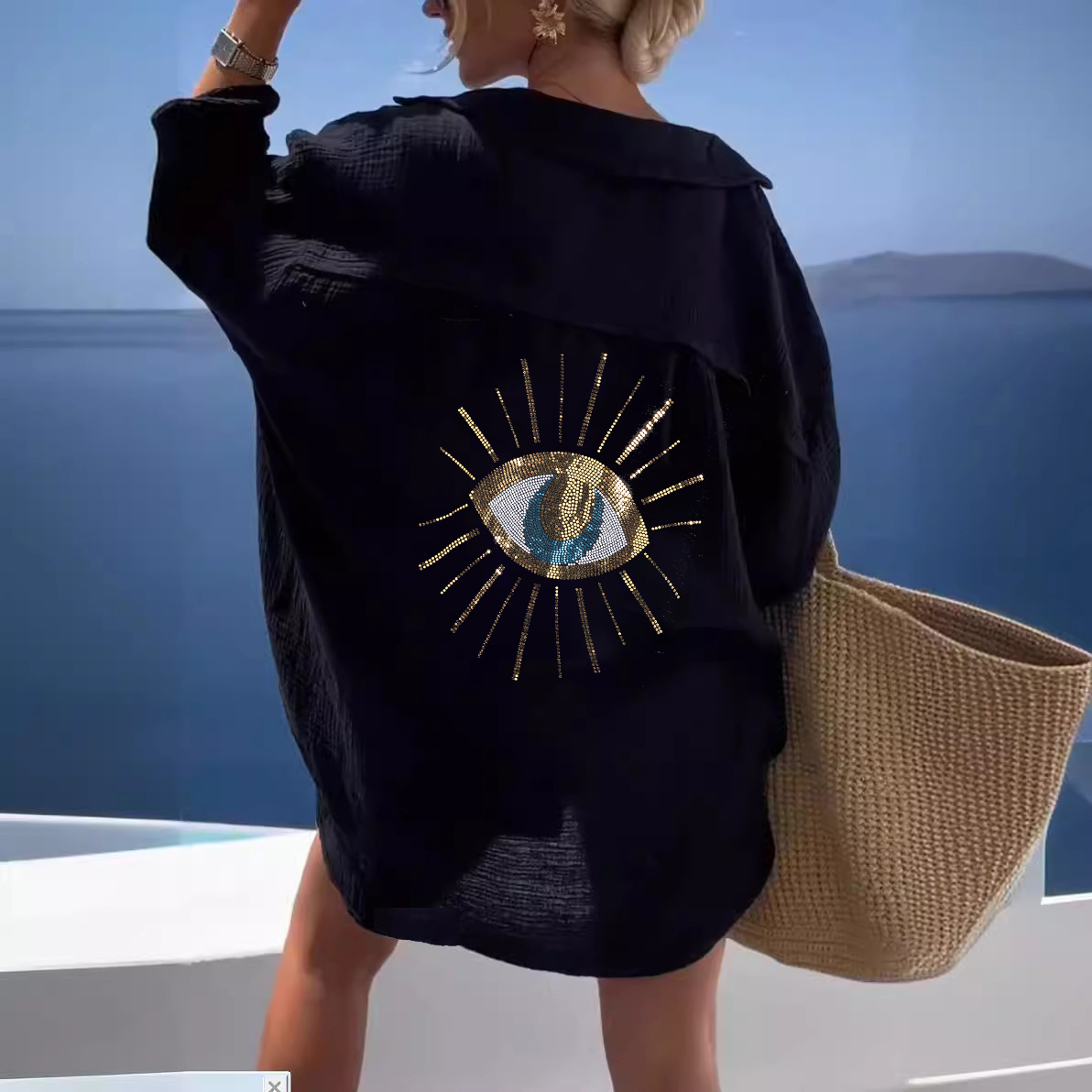 Winter Clothing Amazon - เสื้อผ้าแฟชั่นผู้หญิงแบบใหม่2024ฤดูใบไม้ร่วงและฤดูหนาวผ้าอเมซอนมีปกแขนยาวฝ้ายลินินลำลอง