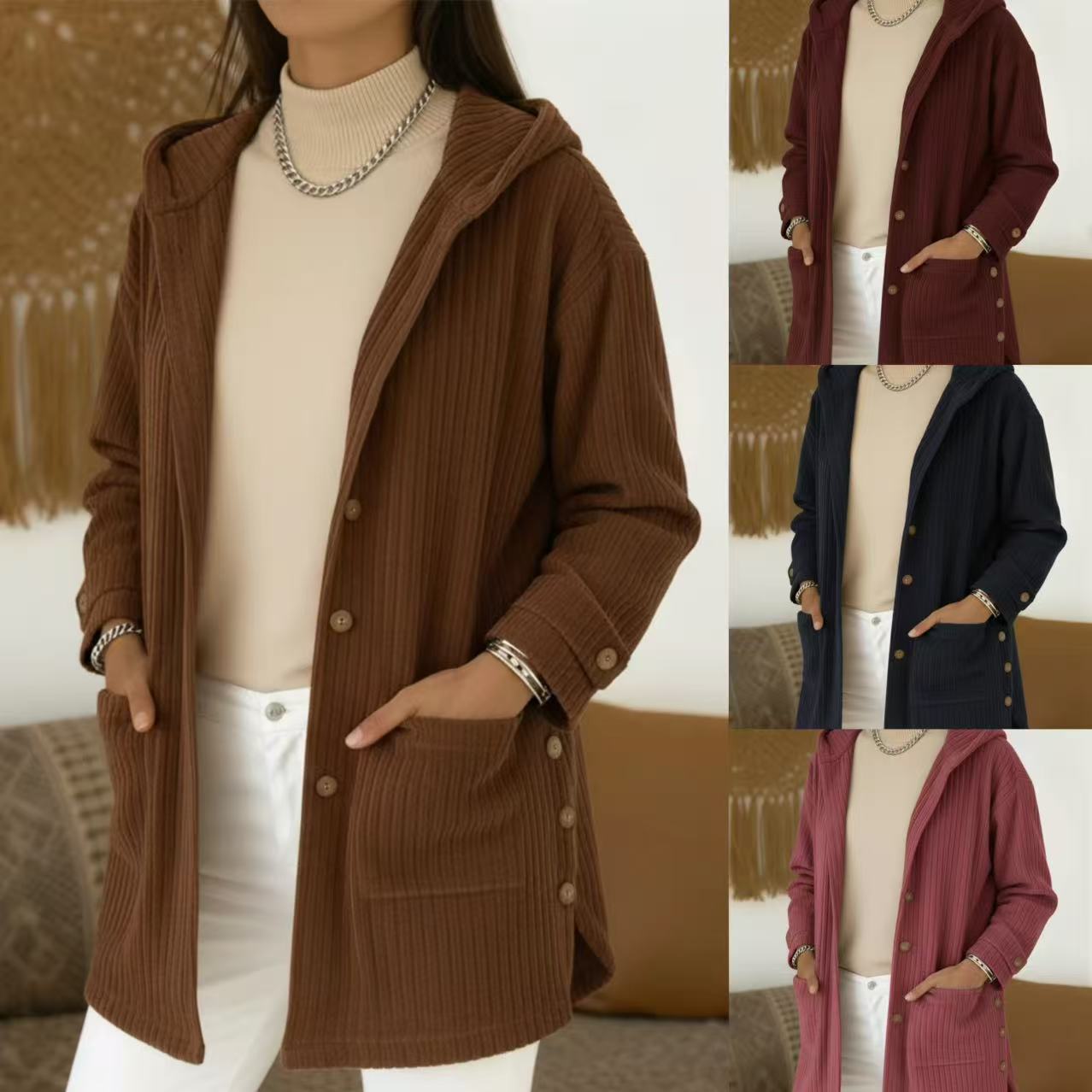 Winter Clothing Amazon - เสื้อผ้าผู้หญิงแฟชั่นยุโรปและอเมริกา ประจำปี 2025 คอลเลคชั่นฤดูใบไม้ร่วงและฤดูหนาว สินค้าใหม่บน Amazon