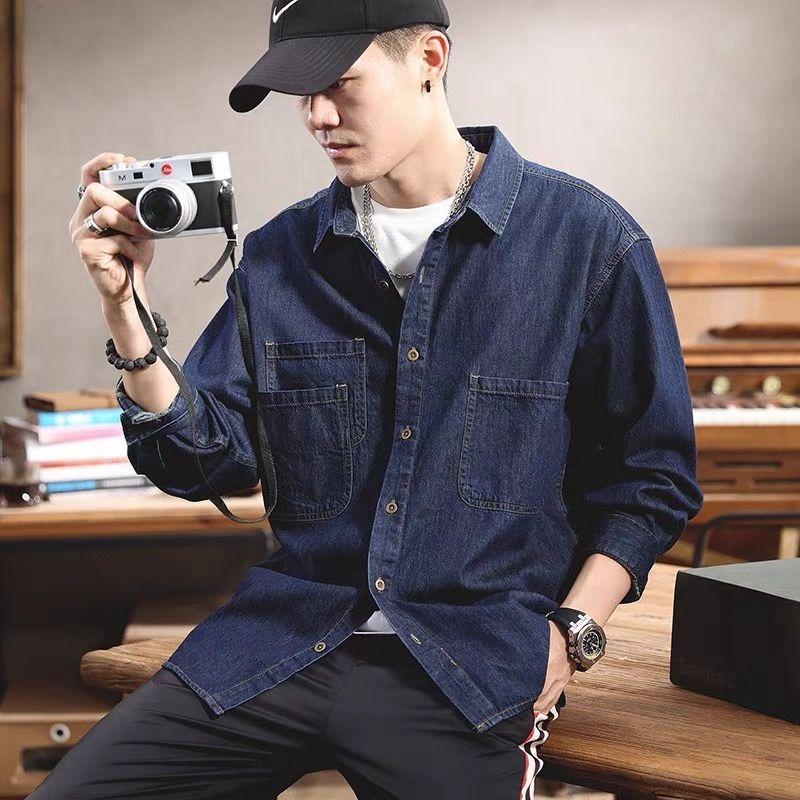 เสื้อเชิ้ตยีนส์แขนยาวสไตล์สปริ - Winter Clothing Stores บทวิจารณ์และราคา