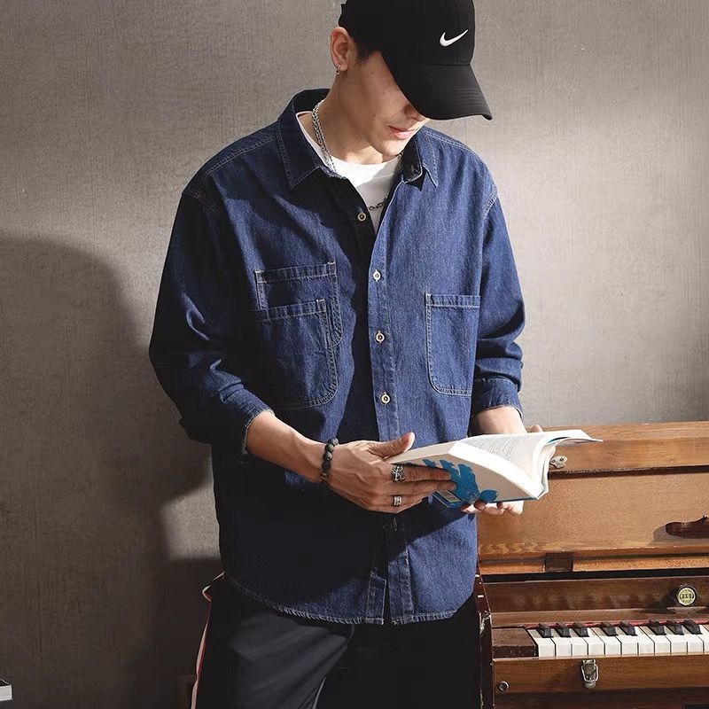 เสื้อเชิ้ตยีนส์แขนยาวสไตล์สปริ - Winter Clothing Stores บทวิจารณ์และราคา