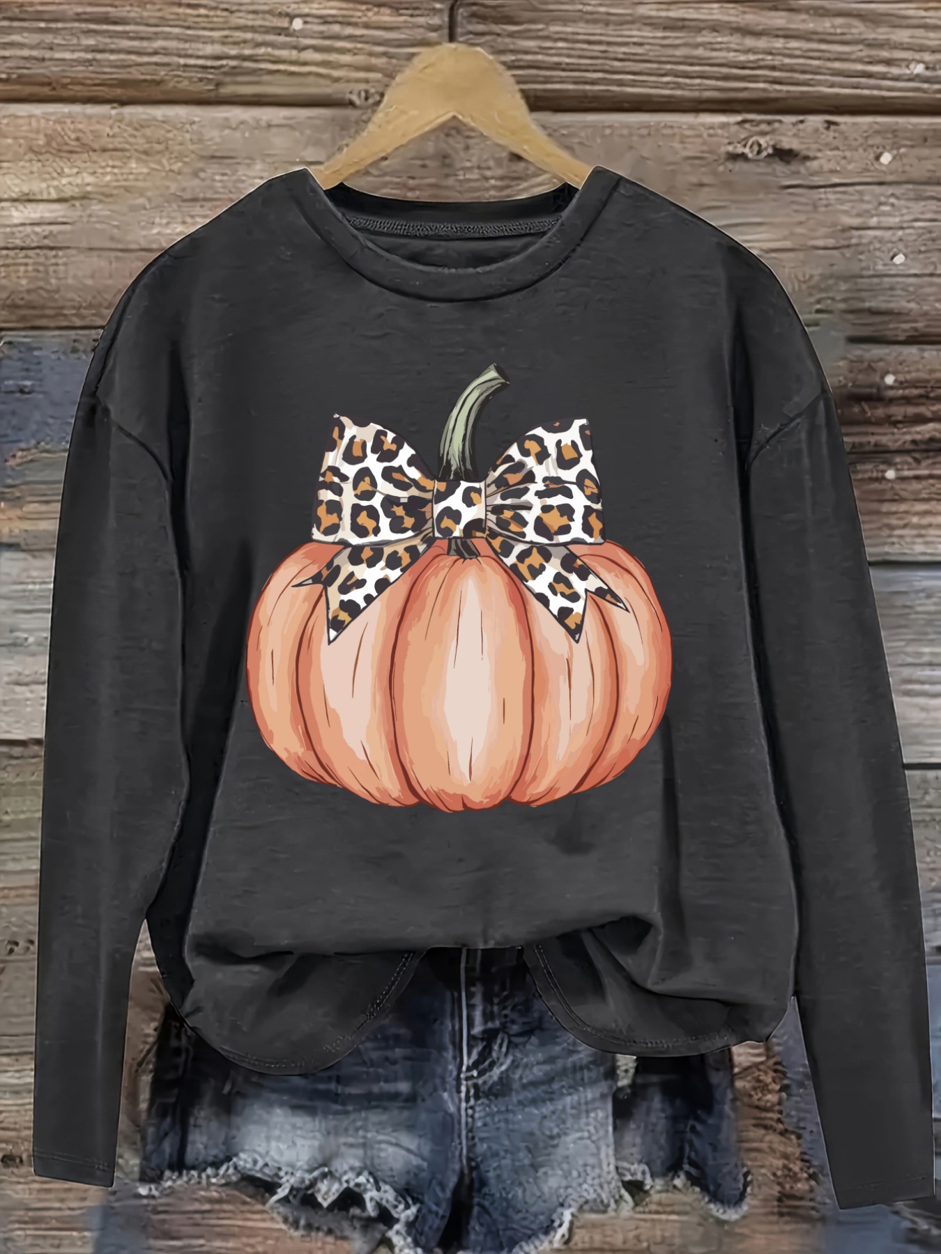 เสื้อยืดแขนยาวคอกลมลำลองสำหรับ - Winter Clothing For บทวิจารณ์และราคา