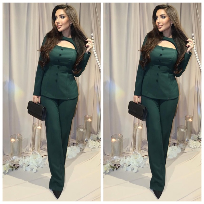 ชุดกางเกงขายาวสีเขียวทรงตรงสไต - Winter Clothing Amazon บทวิจารณ์และราคา