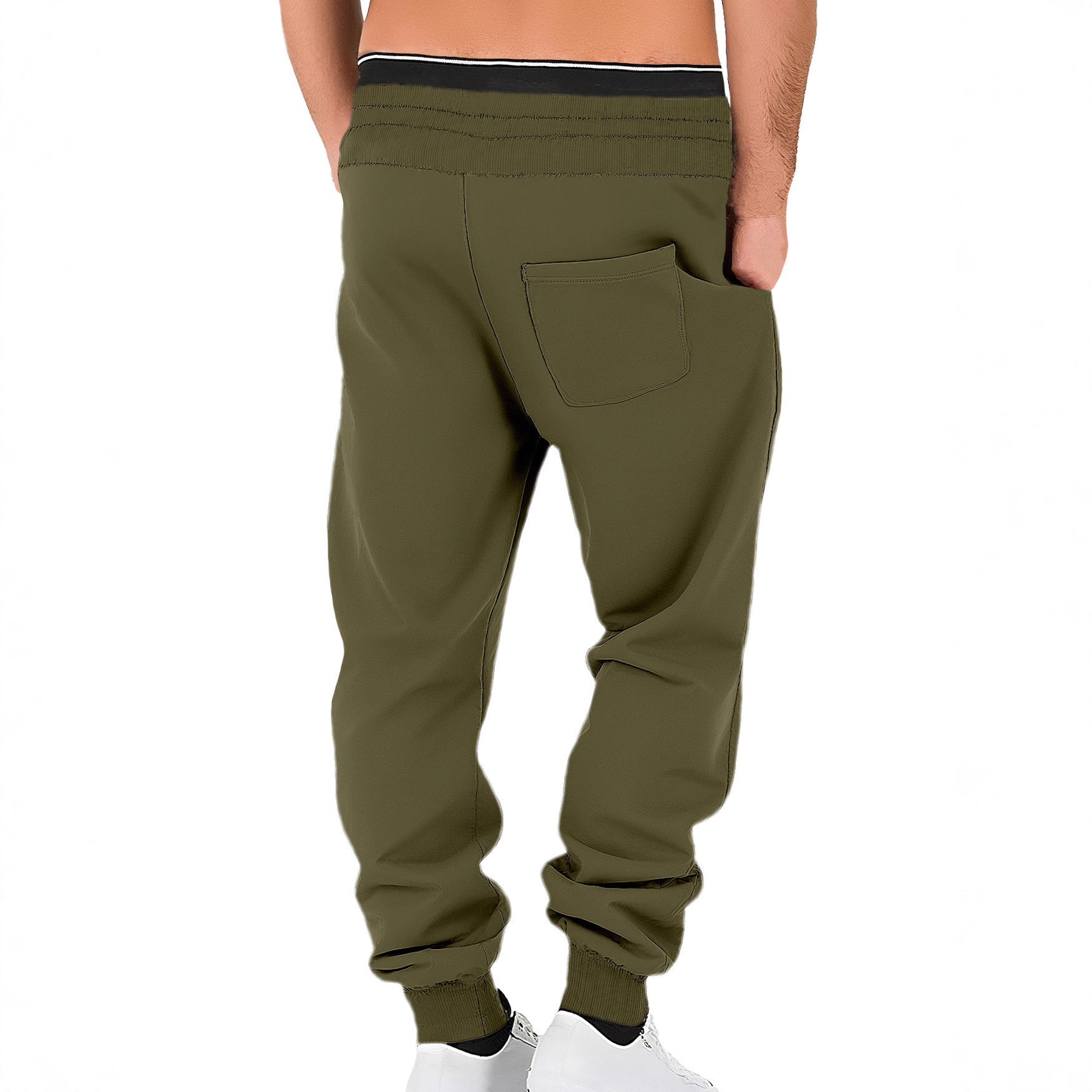 กางเกงวอร์มลำลองแฟชั่นสีพื้นสำ - Winter Clothing Amazon บทวิจารณ์และราคา
