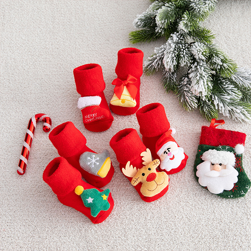 เด็กคริสต์มาสถุงเท้าทารกแรกเกิ - Winter Clothing For Toddlers บทวิจารณ์และราคา