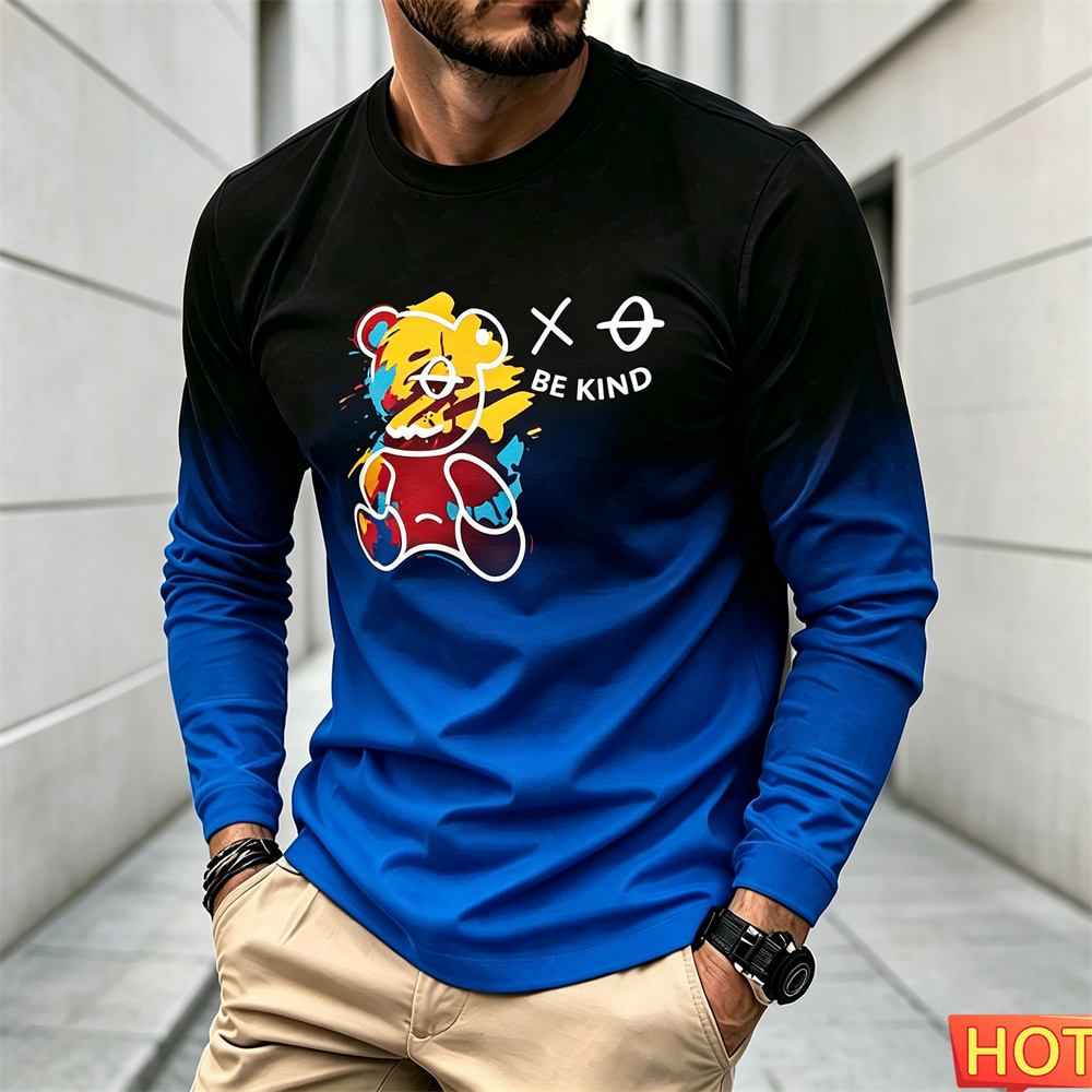 เสื้อยืดแขนยาวลำลองสำหรับผู้ชา - Winter Clothing For บทวิจารณ์และราคา