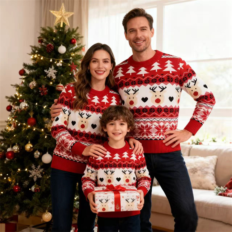 เสื้อครอบครัวลายคริสต์มาส เสื้ - Winter Clothing For Kids บทวิจารณ์และราคา