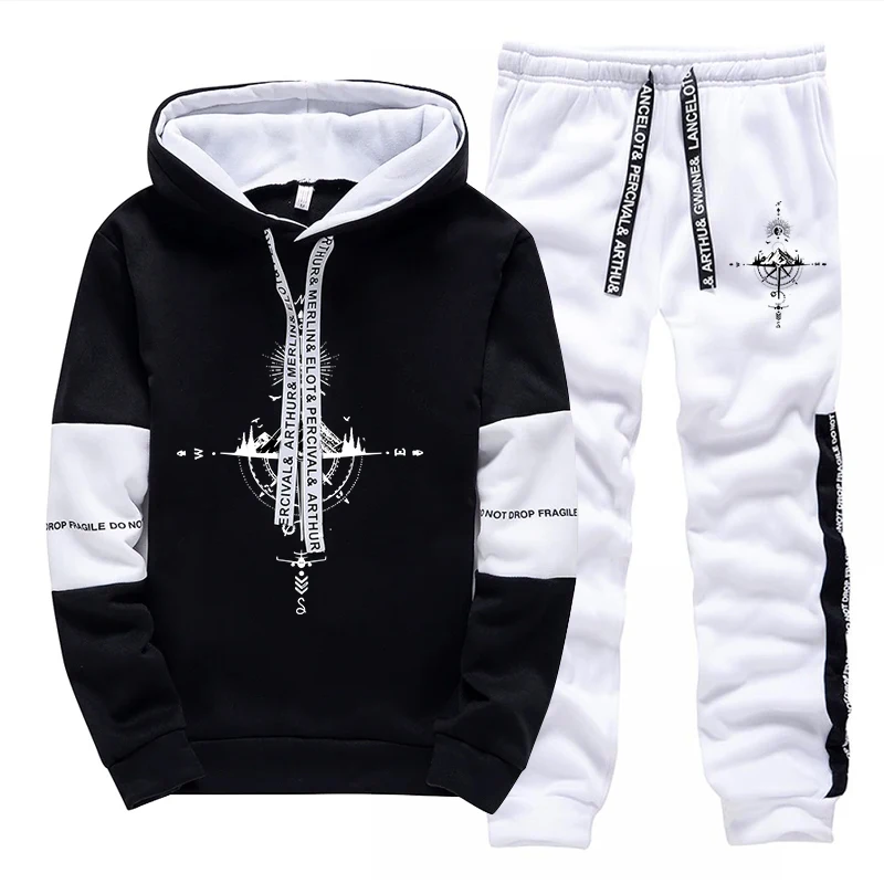 ชุดวอร์มผู้ชายแฟชั่นลำลองสำหรั - Winter Clothing Fashion บทวิจารณ์และราคา