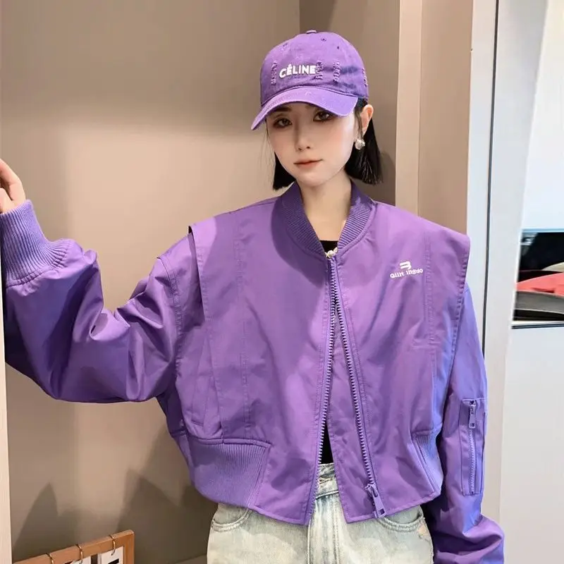 เสื้อแจ็คเก็ตสตรีฤดูใบไม้ผลิฤด - Quality Winter Clothing Bomber Jacket บทวิจารณ์และราคา