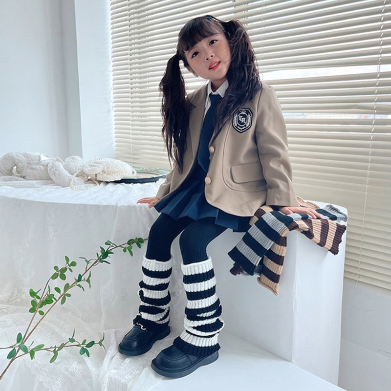 ถักถุงเท้าสูงถึงเข่า ถุงเท้ามี - Winter Clothing Leg Warmers บทวิจารณ์และราคา