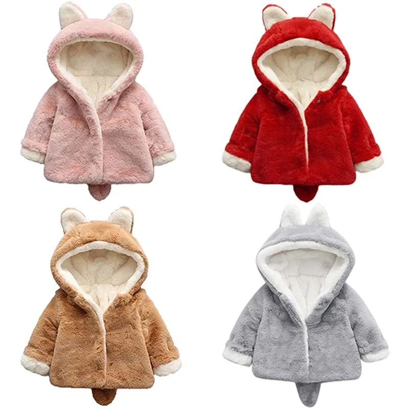 แจ็คเก็ตมีหูแมวน่ารักสำหรับเด็ - Winter Clothing For Toddlers บทวิจารณ์และราคา