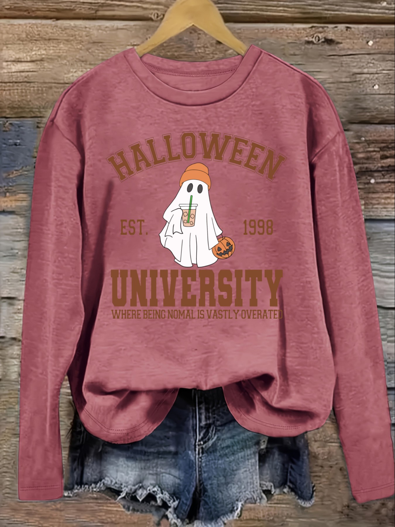 เสื้อยืดแขนยาวคอกลมลำลองสำหรับ - Winter Clothing For บทวิจารณ์และราคา