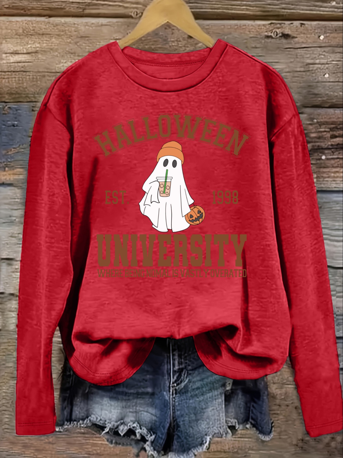 เสื้อยืดแขนยาวคอกลมลำลองสำหรับ - Winter Clothing For บทวิจารณ์และราคา