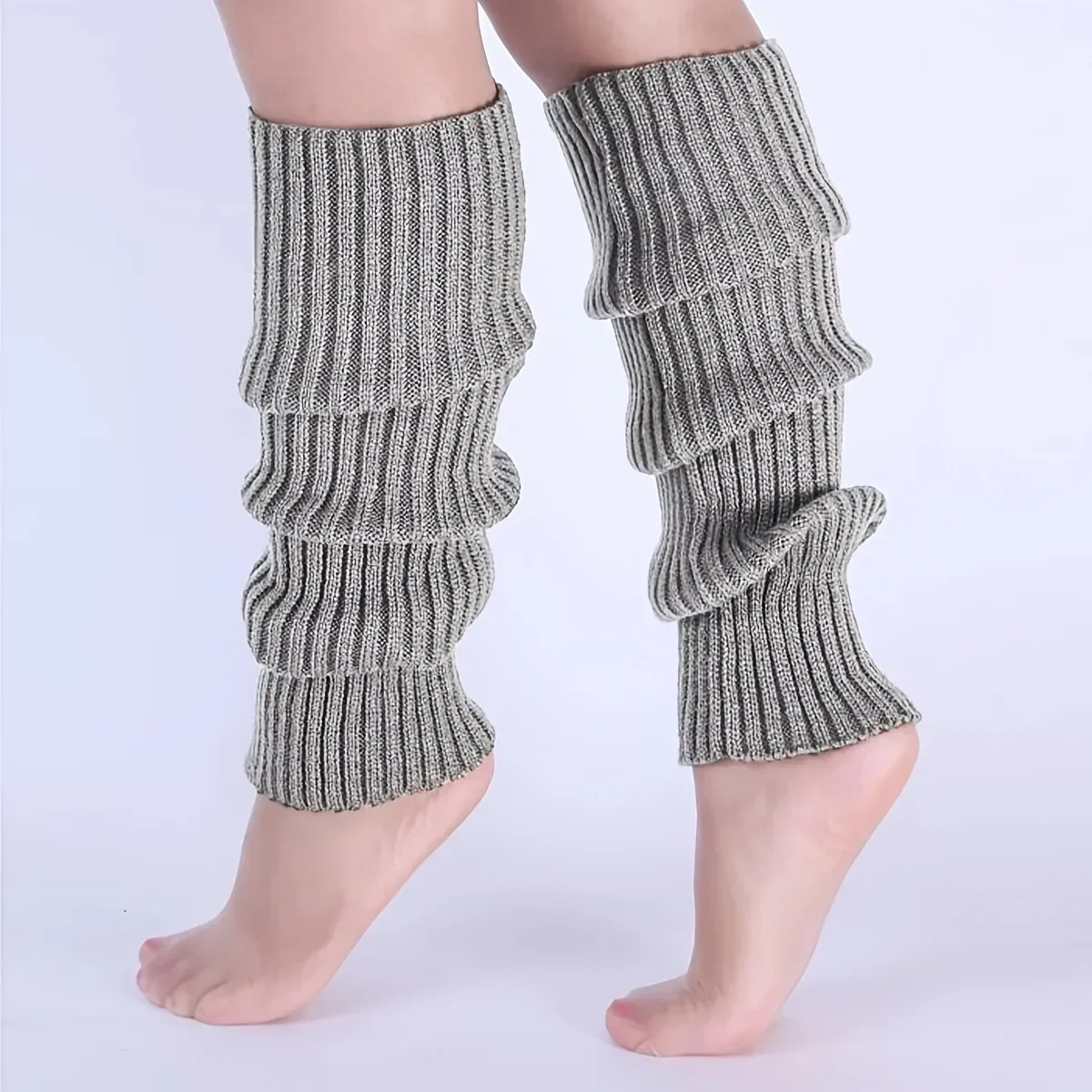 ถุงเท้าถักนิตติ้งกันหนาวสำหรับ - Winter Clothing Leg Warmers บทวิจารณ์และราคา