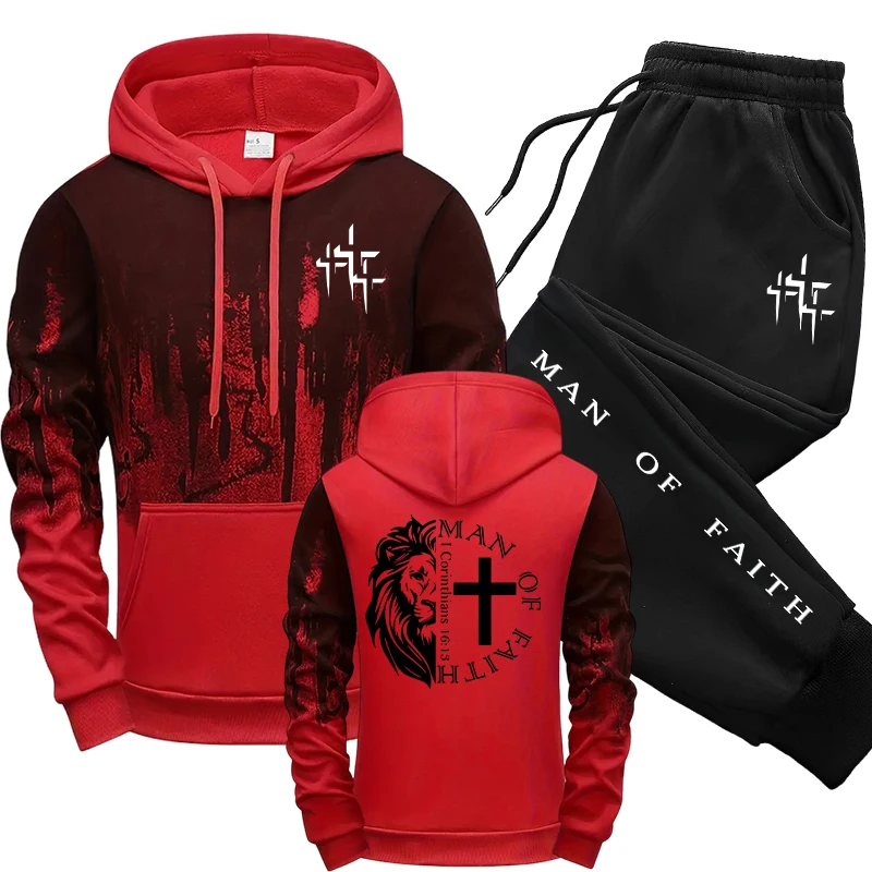 ชุดเซ็ตผู้ชายลาย Man of Faith  - Winter Clothing Stores บทวิจารณ์และราคา
