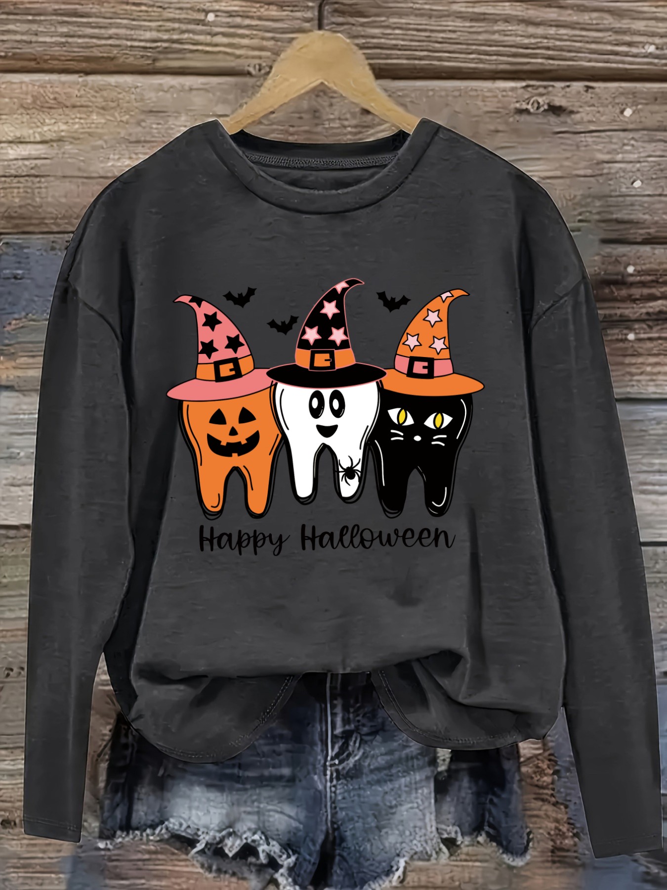 เสื้อยืดแขนยาวคอกลมลำลองสำหรับ - Winter Clothing For บทวิจารณ์และราคา