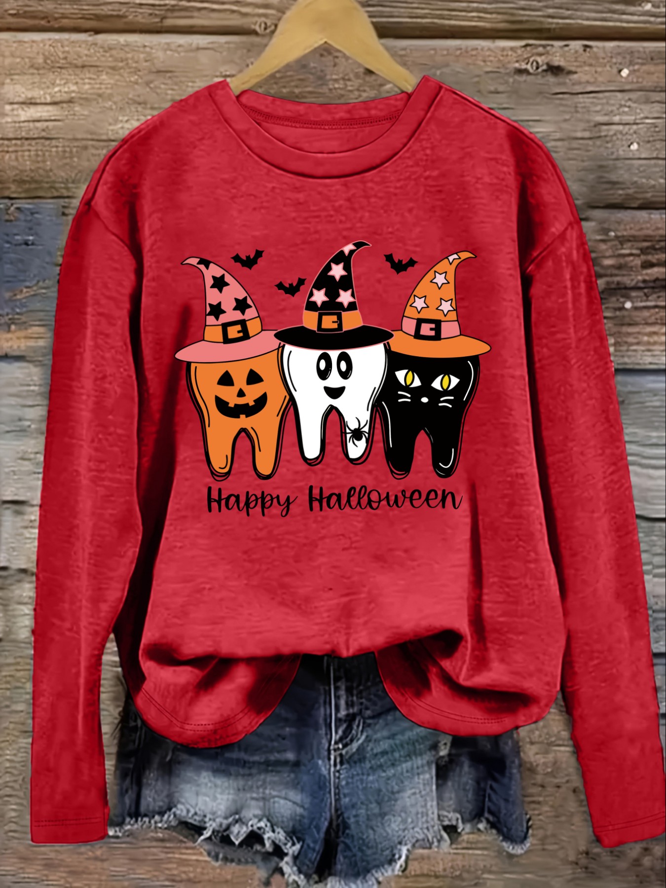 เสื้อยืดแขนยาวคอกลมลำลองสำหรับ - Winter Clothing For บทวิจารณ์และราคา