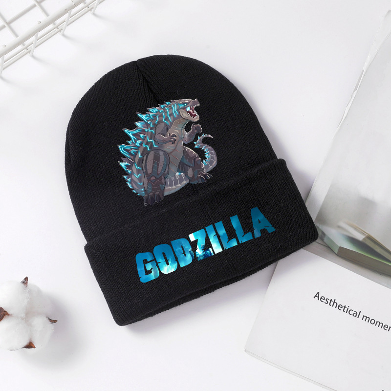 Godzilla ถักหมวกฤดูหนาวฤดูใบไม - Winter Clothing For Kids บทวิจารณ์และราคา