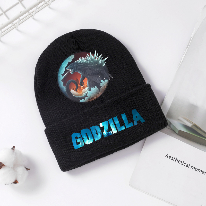 Godzilla ถักหมวกฤดูหนาวฤดูใบไม - Winter Clothing For Kids บทวิจารณ์และราคา