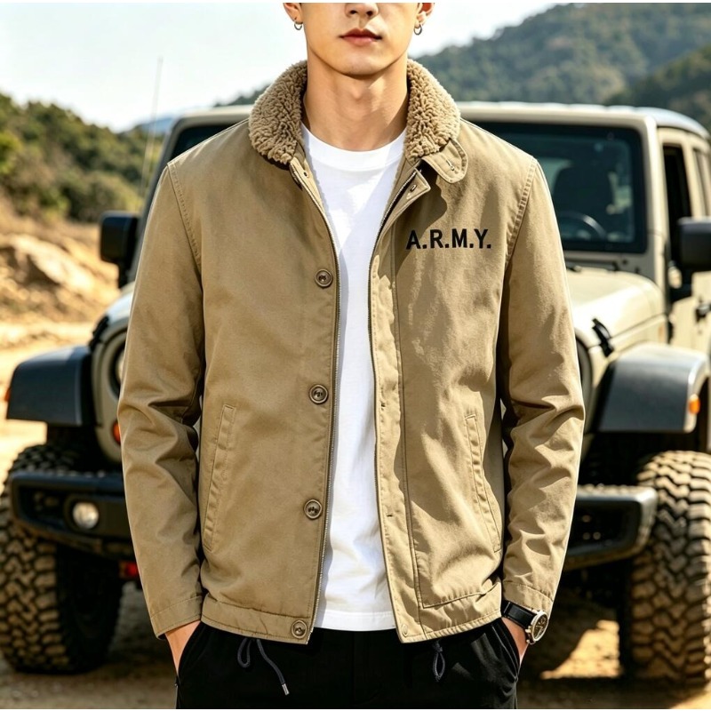 เสื้อโค้ทแฟชั่นใหม่สำหรับผู้ชา - Quality Winter Clothing Bomber Jacket บทวิจารณ์และราคา