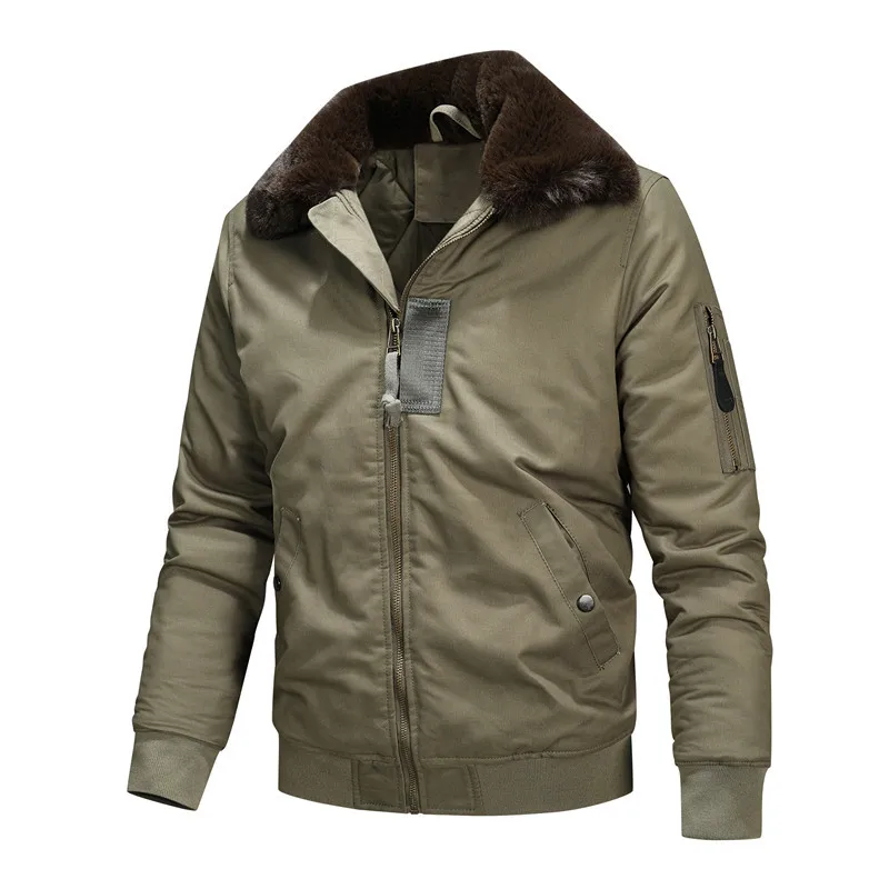 ฤดูหนาวใหม่ผู้ชายเสื้อแจ็คเก็ต - Quality Winter Clothing Bomber Jacket บทวิจารณ์และราคา