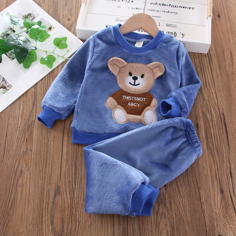ชุดนอนเด็ก ชุดนอนเด็กผู้หญิง เ - Winter Clothing For Toddlers บทวิจารณ์และราคา